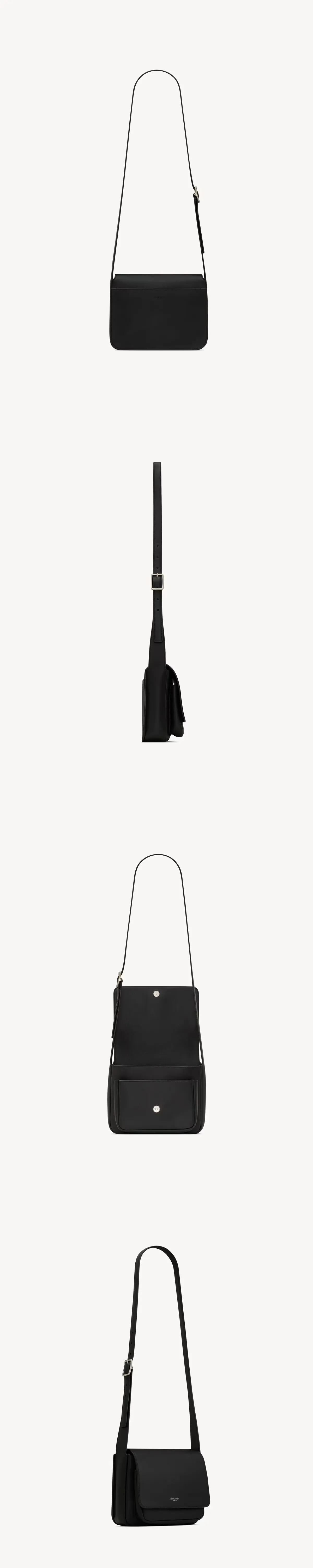 스무스 가죽 소재 SAINT LAURENT 스몰 사첼 상세 1
