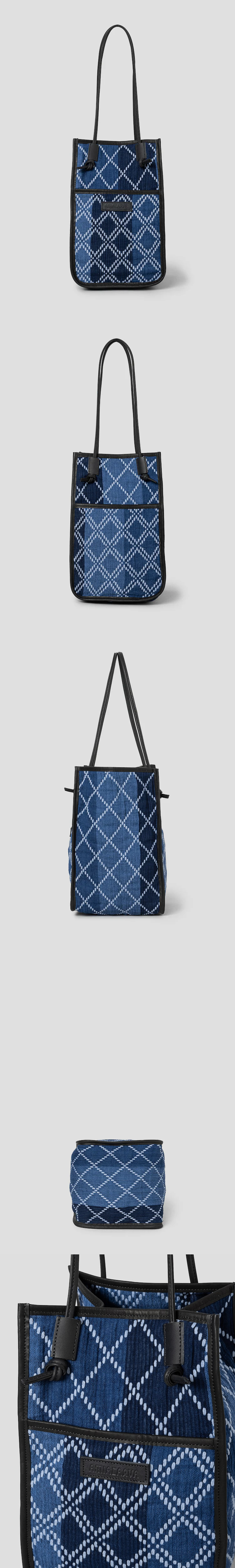 Sashiko Vintage Wash Tote (M) 상세 1