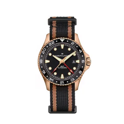카키 네이비 스쿠바 43mm GMT H82565930