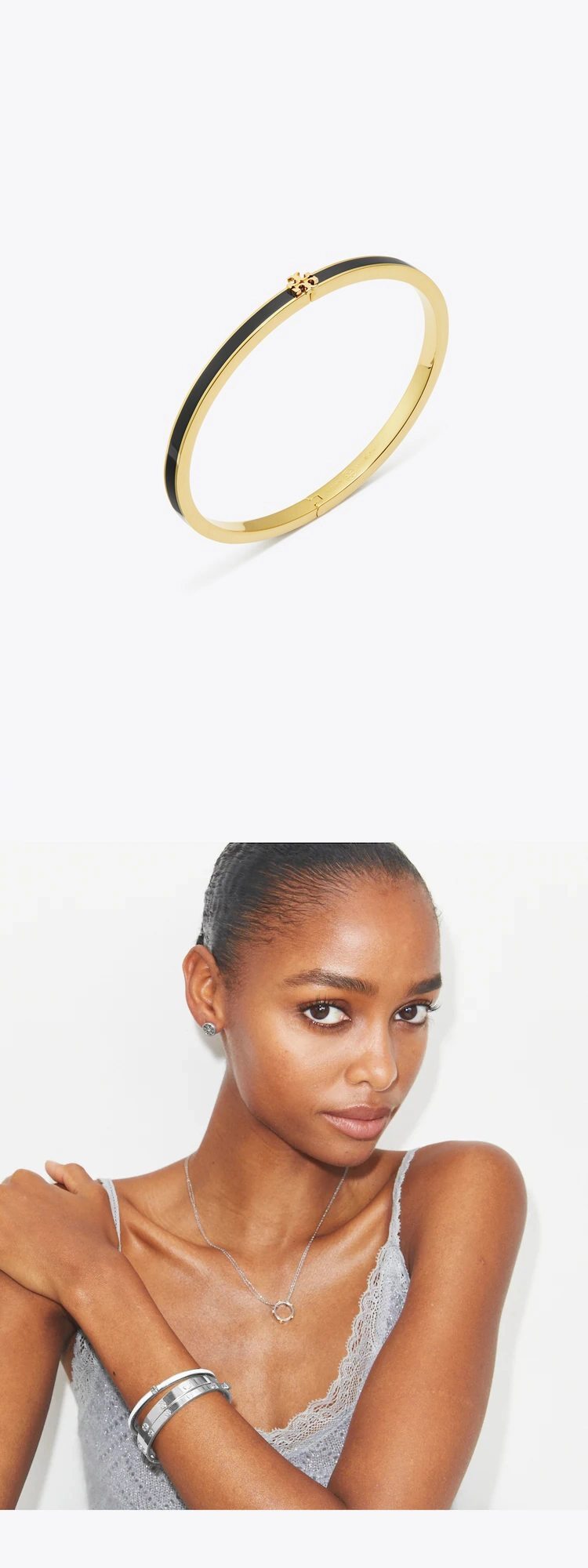 Thin Icon Enamel Bracelet 상세 1