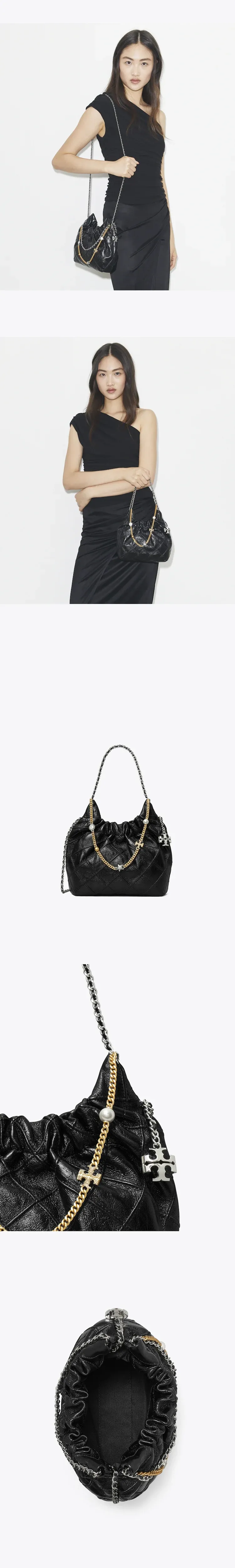 Fleming Distressed Mini Hobo Bag 상세 1