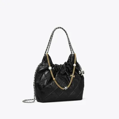 Fleming Distressed Mini Hobo Bag