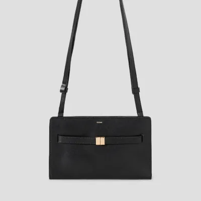 Belted Leather Cross-Body