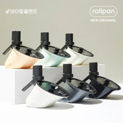 롤팬 NEW 오리지널 자동회전냄비 25cm (색상랜덤)