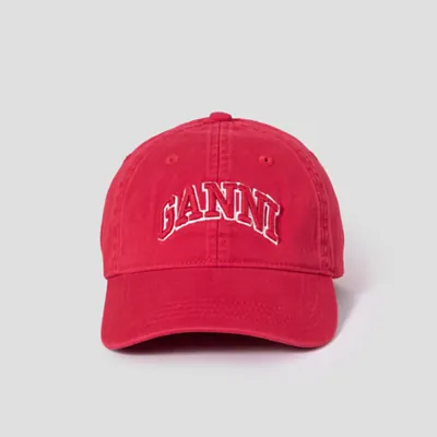 Washed Cotton Canvas Cap Emb